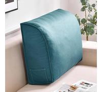 Waterproof PU Leather Wed Pillow - Soft Back Support Headboard Bolster for Bed Sofa Office | Lumbar Cush for table Positing
