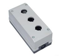 Waterproof Push Button Box, Industrial Control Enclosure, IP65 Dustproof Switch Housing with Screw Terminals for Electrical Junction and Machine(TN2-B3)