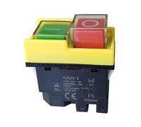 Waterproof Push Button Switch with Power-Cut and Under Voltage Protection 10 A AC120V/250V KJD20-2