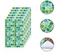 Waterproof PVC Decorative Decal for Bathroom and Kitchen Walls Featuring Contemporary Abstract Mosaic Aesthetic (LM26T60094J_T)