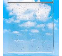 Waterproof PVC Roll Up Blinds - Thermal Insulated, Dustproof, Rainproof Window Blinds for Home and Kitchen