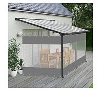 Waterproof PVC Tarpaulin for Outdoor Patio Pergola Cover FrostResistant HeavyDuty 4.5x3.5m (14.8x11.5ft) Garage & Pavilion Protection