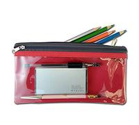 Waterproof PVC Twin Pockets Zipper Closure Wash Bags - Available in 3 Sizes (Small (13 x 22cm))