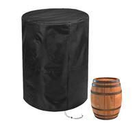 Waterproof Rain Tank Barrel Cover | Waterproof Snow Bucket Cover - Water Collection Tank, Rain Snow Bucket with Drawstring - Grid