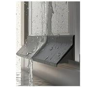 Waterproof Rainproof Window Seal Strip - Self-Adhesive 135° Corner Design - Prevents Leaks for Sliding Windows Casement Windows and Vehicles - 500cm Long