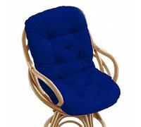 Waterproof Rattan Rocking Chair Cushions Set - Thick Soft Backrest & Seat Pads for High Back Chairs, Ideal for Indoor & Outdoor Living Room & Garden Use (A9, 120 x 50 cm)