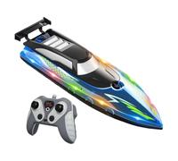 Waterproof RC Boat for Kids And Adults, Double Motor Model for Lakes And Pools, Blue