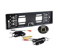 Waterproof Rear View Camera Parking Backup Reverse Car Wireless Rear View Camera With EU License Plate Frame CCD HD 170 Degree Night Vision