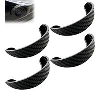 Waterproof Rear View Camera, Rain Shield Cover Car Backup Lens Hood | Curved Black PVC Canopy, Stop Water Blurs for Confident Night Reversing, Heavy Rain Weather Guard for Universal Cars