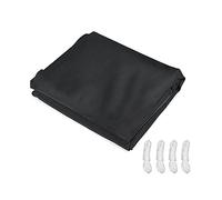 Waterproof Rectangle Shade Sail - 98% UV Protection Canopy Awning for Outdoor Patio Garden & Yard | Heavy-Duty Thick Rope | Available in Black Sizes: 2m 4m 5m 6m
