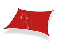 Waterproof Rectangle Sun Shade Sail Canopy - 300D Oxford Fabric, UV Protection Awning, Breathable Outdoor for Patio, Garden, Balcony, Deck, Easy Installation
