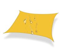 Waterproof Rectangle Sun Shade Sail Canopy - 300D Oxford Fabric UV Protection Awning, Breathable Outdoor for Patio, Garden, Balcony, Deck - Perfect Sun Shelter