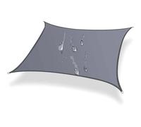 Waterproof Rectangle Sun Shade Sail Canopy - UV Protection 300D Oxford Fabric, Breathable Outdoor Awning for Patio, Garden, Balcony, Deck, and Backyard
