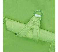 Waterproof Rectangular Sun Shade Sail UV-Resistant Polyester Oxford Fabric Windproof Canopy for Outdoor Patio Garden 2x2m Grass Green Anti-Oxidation Sunshade.