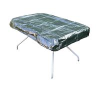 Selections Waterproof Rectangular Table Top Garden Furniture Cover (1.3m)