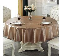 Waterproof Rectangular Tablecloth - Stain & Wear-Resistant Perfect for Home Restaurant Weddings & Ceremonies Coffee Table - 200 cm Diameter