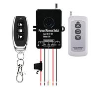 Waterproof Remote Control Forward Reverse Switch up to 168 FT,DC 12V to 72V /30A,Heavy Linear Actuator Controller for All Linear Actuators, Compatible with Truck, ATV and SUV Winch Wireless System