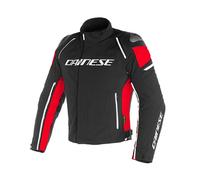 Waterproof Removable Motorcycle Jacket Dainese Racing 3 Dry Black Red