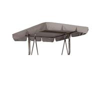 Waterproof Replacement Canopy Cover for 3SeaterSwing Chair Durable Summer Top Cover for Outdoor Patio Bench UVResistant Easy to Install 185x18cm