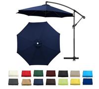 Waterproof Replacement Canopy Cover for 6/8 Arm Patio UmbrellaParasol Replacement Cover for Garden Terrace Outdoor Use - Easy to Install