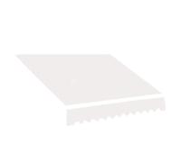 Waterproof Replacement Canopy Fabric for Retractable nings 3x2.5m 4.5x2.5m 2.5x3.0m 4x3.0m - Creamy White ning Top Cover (N)