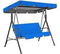 Waterproof Replacement Canopy for 2/3-Seater Hollywood Swing - Outdoor e ning for Garden, Backyard, Porch Swing, Bench Cover, Weather-Resistant Top