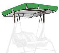 Waterproof Replacement Canopy for 2/3Seater Hollywood Swing Garden Swing Cover Outdoor Chair Awning Green Size: 164 x 114 x 15 cm Durable Shade Solution