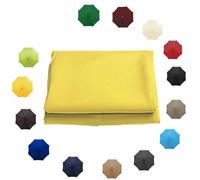 Waterproof Replacement Canopy for 8.8FT & 9.8FT Umbrellas UV50+ Outdoor Patio Shade Cloth Durable Weather-Resistant Fabric 6/8 Ribs Parasol Cover