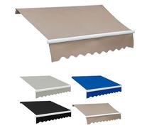 Waterproof Replacement Canopy for Patio Polyester Cover Fits 3x2m 4x 5x 6x4m Camel Color Ideal for Garden Use 6x2.5m (20x8.2ft)