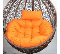 Waterproof Replacement Cushion for Egg Swing Chair Thick Removable Pad with Ties for Outdoor Patio Hanging Basket Garden Cocoon Hammock Chair 03 122cm