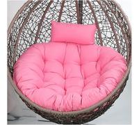 Waterproof Replacement Cushion for Egg Swing Chair Thickened Removable Pad with Ties for Outdoor Patio Hanging Basket Hammock Chair 122cm Garden Cocoon Comfort