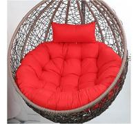 Waterproof Replacement Cushion for Egg Swing Chair Thickened Removable Pad with Ties Outdoor Patio Hanging Basket Chair Cushion Garden Cocoon Hammock Chair - 03 122cm