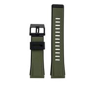 Waterproof Resin Silicone Strap Compatible With Casio GA-2000/2200/2300 PRG-600 PRW-6600 PRG-650 Series Rubber Men's Watchband(Army green)