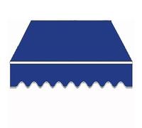 Waterproof Retractable Awning Fabric UV Resistant Roof Window Cover 6x1.5m Shade Material for Garden & Business Replacement Canopy Cloth A02