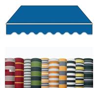 Waterproof Retractable Awning Replacement Fabric UV Protection Canopy Sunshade Shelter Cover Cover Retractable Sun Shade Fabric Replacement Various sizes,008,500x400cm