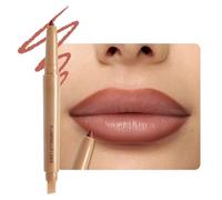 Waterproof Retractable Lipliner Pencil, Long-Lasting Smooth Formula, Waterproof and Smudge-Proof, Easily Defines Lips for a 3D Lip Look