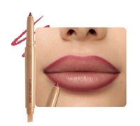 Waterproof Retractable Lipliner Pencil, Long-Lasting Smooth Formula, Waterproof and Smudge-Proof, Easily Defines Lips for a 3D Lip Look