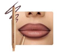 Waterproof Retractable Lipliner Pencil, Long-Lasting Smooth Formula, Waterproof and Smudge-Proof, Easily Defines Lips for a 3D Lip Look