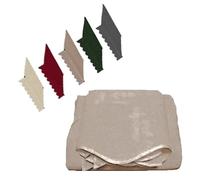Waterproof Retractable ning Replacement Fabric - 20x10ft Khaki Sune Canopy Cover, Multi-Purpose Outdoor e for Patio, Deck, Garden Protect