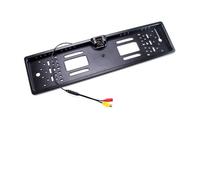 Waterproof Reverse Camera Car Plate Camera Rear View Wireless EU European License Frame Waterproof Night Vision Reverse Backup(Wireless 8 IR CAM)