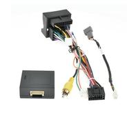 Waterproof Reverse For Peugeot 2008 3008 308 307 16 Pin To Wiring Harness CANBUS Decoder Box Car Quad Lock Cable Adapter Night Vision Backup Camera