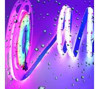 Waterproof RGB WS2811 IC COB LED Strip Lights,DC24V 5M Addressable Colour-Changing RGB LED Tape,Smart Flexible Strips for Party Home DIY Lighting Projects (IP65 Waterproof, 720 LEDs/m-12mm)