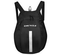 Waterproof Riding Backpack with Zip, 28 x 46 cm Elele Motorcycle Helmet Backpack Nylon Multifunctional Motorcycle Backpacks, Zipper, Double Zip, for Travel