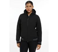 LeMieux Ladies Team Jacket - Waterproof - Fold Out Hood - Two Way Zip - Black - UK12
