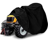 Waterproof Riding Lawn Mower Cover - Durable & Water Resistant For Ride-On Garden Tractors Essential Outdoor Accessory For Care(Schwarz,Large)
