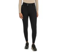 LeMieux Drytex Waterproof Breeches - Knee Grip Silicone Print - Soft Fleece Lining - Black - UK10