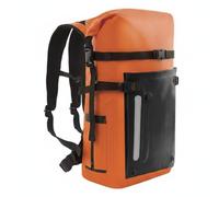 ＡＷＨＡＯ Waterproof Roll Closure Backpack Lightweight Buoyant Dry Backpack Heavy Duty Waterproof Dry Bag for Swimmers, Water Sports, Rafting, Travel, Orange, Orange Red