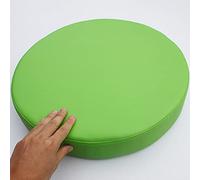 Waterproof Round Chair Cushions, 1.6cm Thick for Indoor/Outdoor Use, Garden, Patio, Kitchen, 50x50x8cm, Green - Comfortable Seat Pads