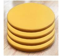 Waterproof Round ChairsCushion/PU Leather Seat Cushion, 1/2/4 Packs Memory Foam Round ChairsPad Seat Pad for Dining Room Living Room Outdoor