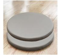 Waterproof Round ChairsCushion/PU Leather Seat Cushion, 1/2/4 Packs Memory Foam Round ChairsPad Seat Pad for Dining Room Living Room Outdoor